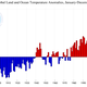 Global averaged temperature anomalies as compared with historic averages, from 1880—present day. Image: NOAA